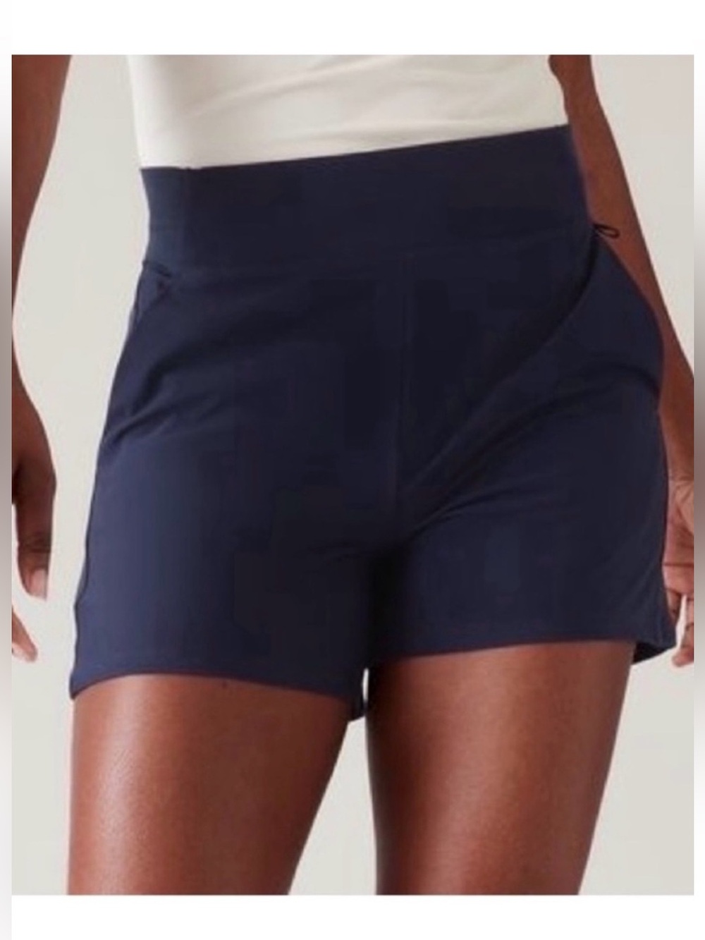 Athleta Brooklyn Shorts Navy Blue